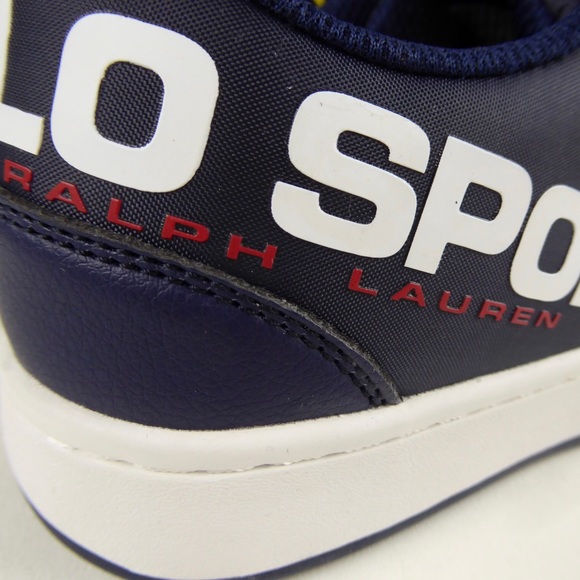 Polo Ralph Lauren Sport Belden Sneakers Shoes NIB - Picture 8 of 9